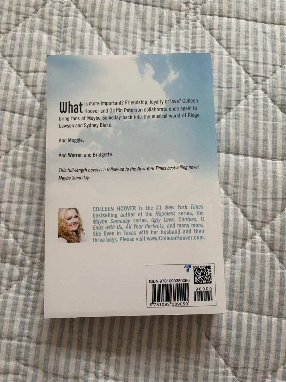 Maybe Now by - Colleen Hoover